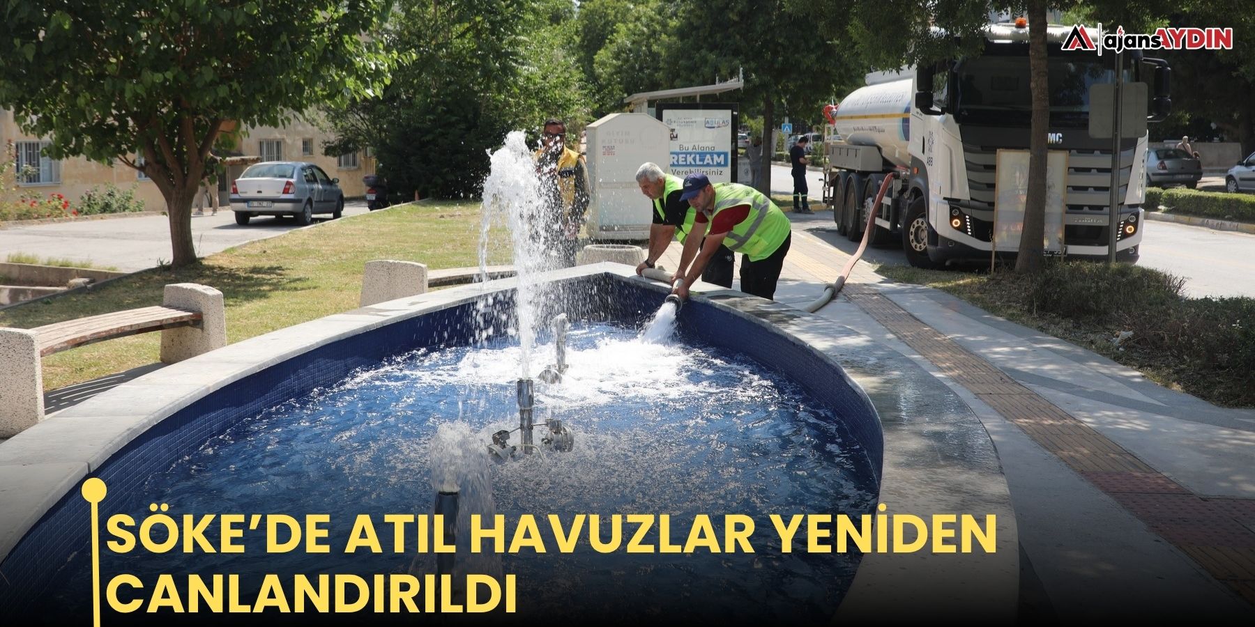 Söke’de atıl havuzlar yeniden canlandırıldı