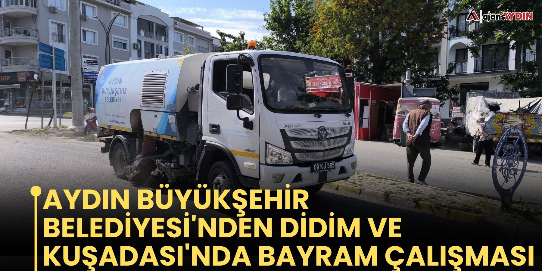 Aydın Büyükşehir Belediyesi'nden Didim ve Kuşadası'nda bayram çalışması