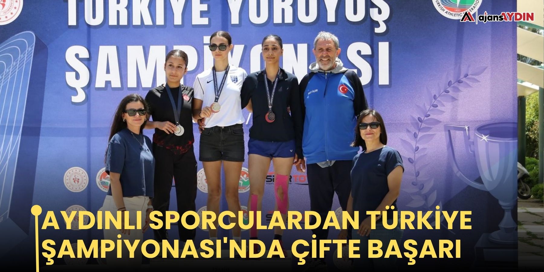 Aydınlı sporculardan Türkiye Şampiyonası'nda çifte başarı