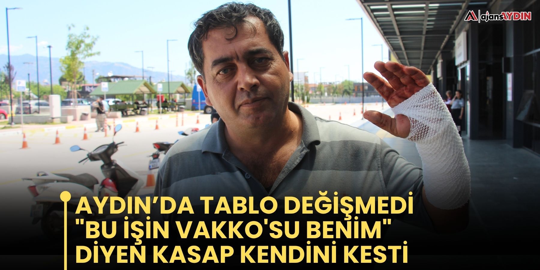 Aydın’da tablo değişmedi  "Bu işin Vakko'su benim" diyen kasap kendini kesti