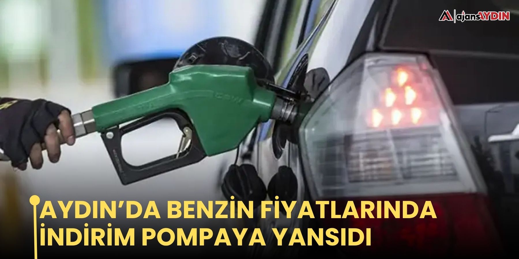 Aydın’da benzin fiyatlarında indirim pompaya yansıdı