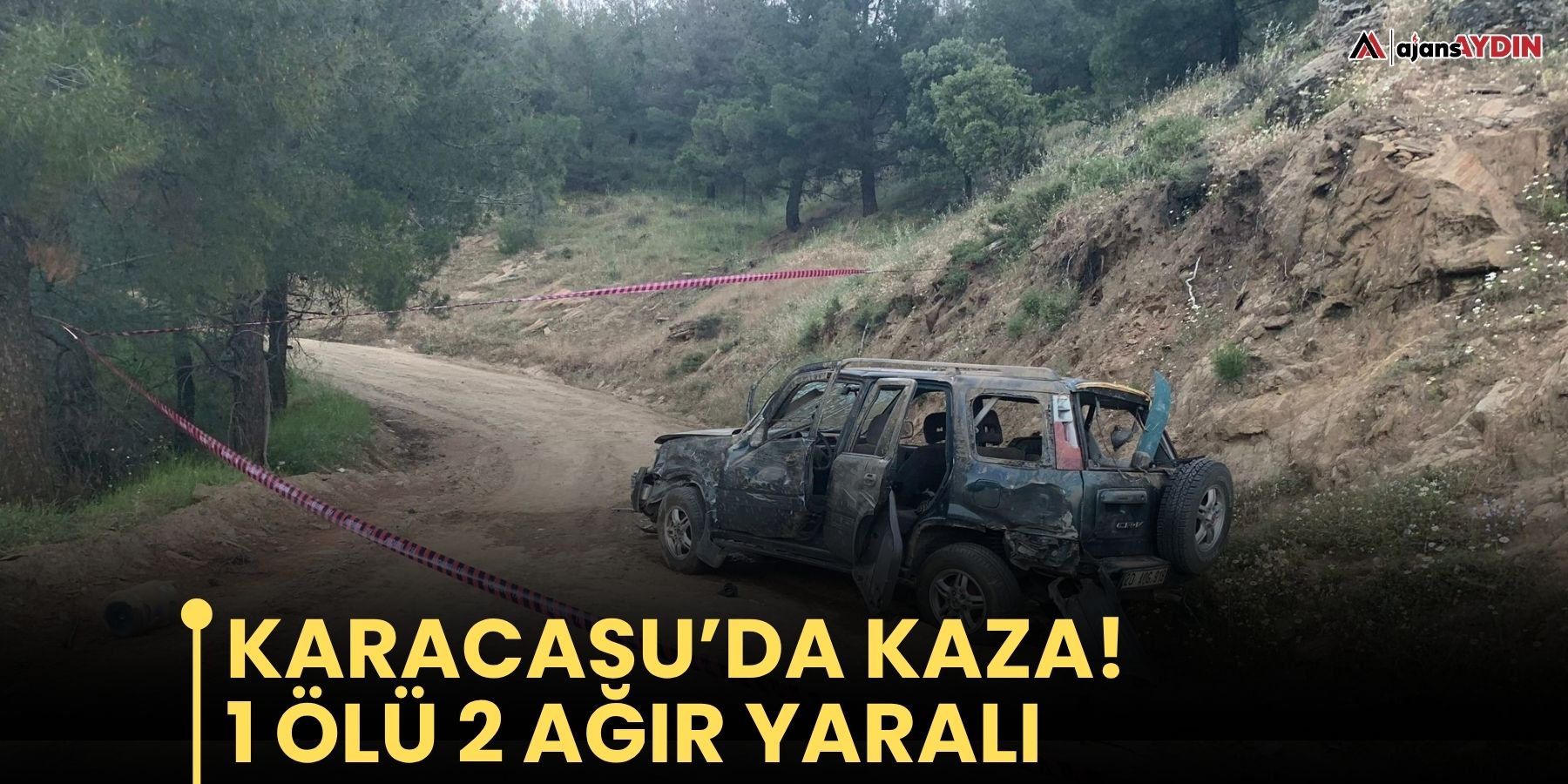 Kontrolden çıkan cip uçurumdan yuvarlandı: 1 ölü 2 ağır yaralı