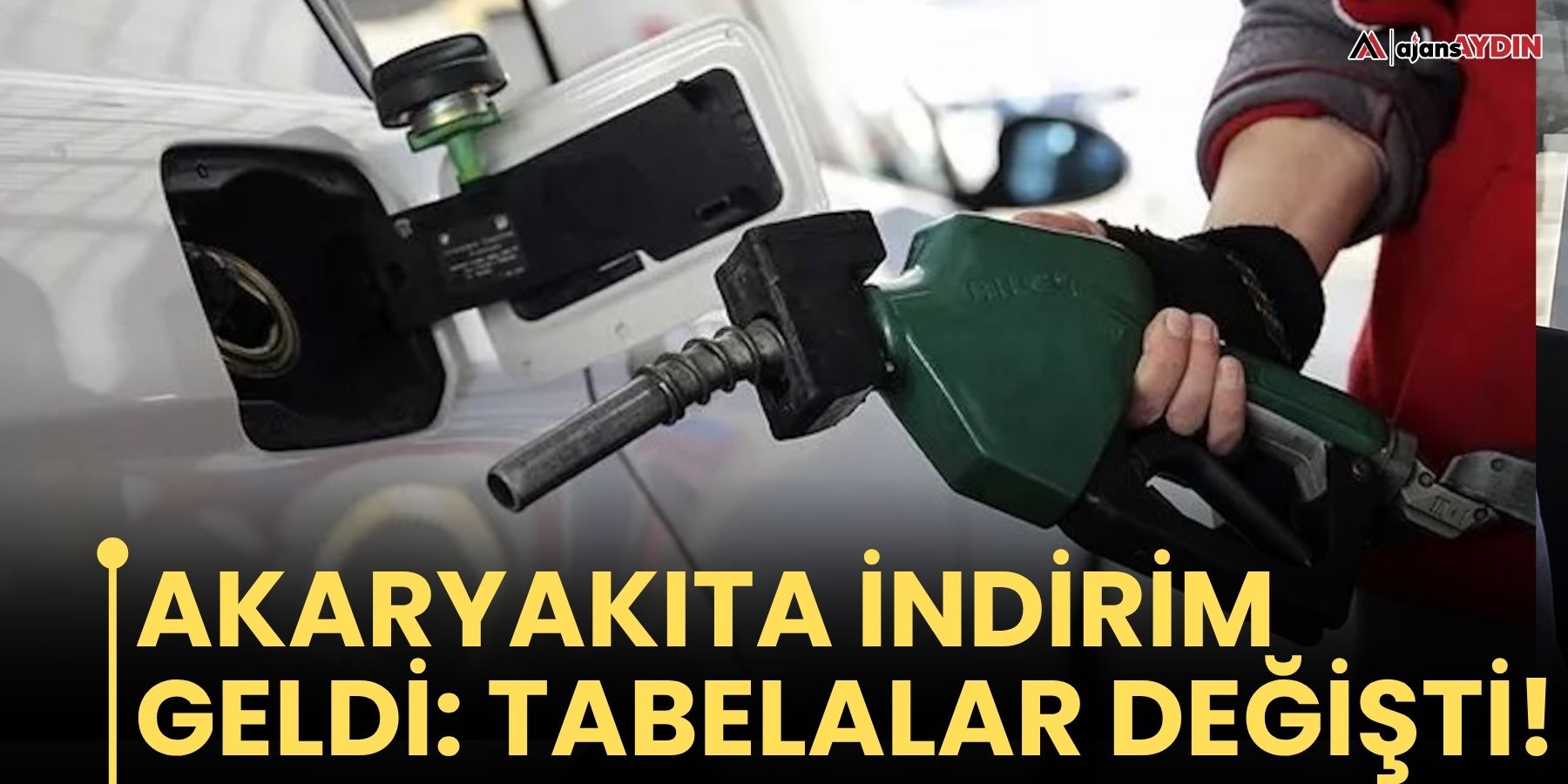 Akaryakıta İndirim Geldi: Tabelalar Değişti!
