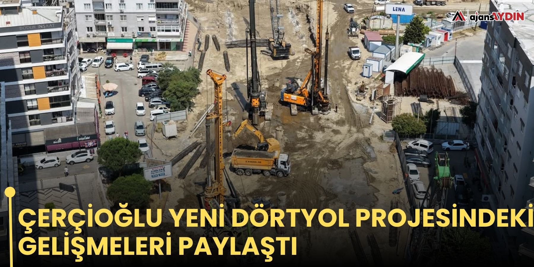 Çerçioğlu Yeni Dörtyol projesindeki gelişmeleri paylaştı