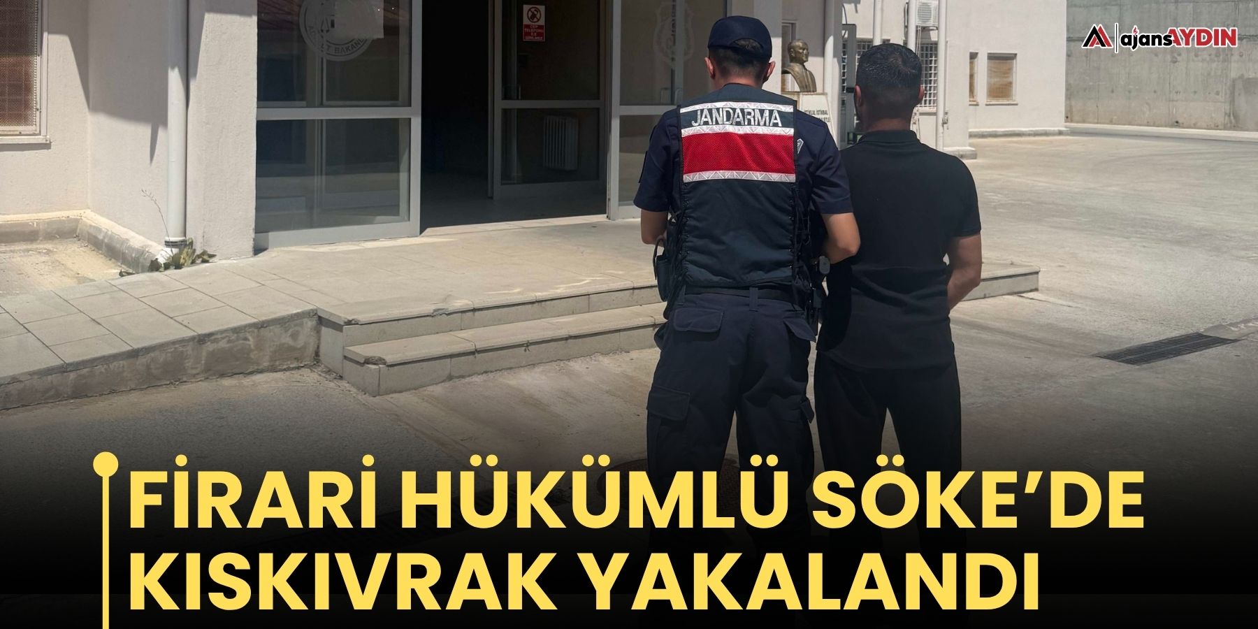Firarİ Hükümlü Söke’de Kıskıvrak Yakalandı
