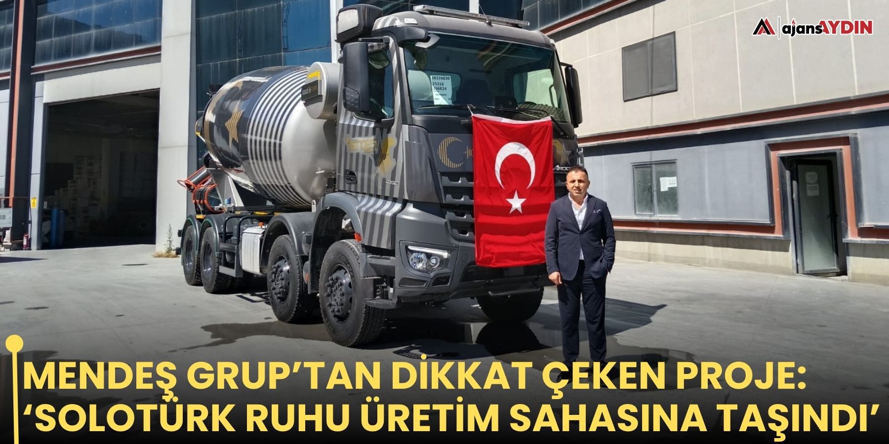 Mendeş Grup’tan dikkat çeken proje: ‘SOLOTÜRK ruhu üretim sahasına taşındı’