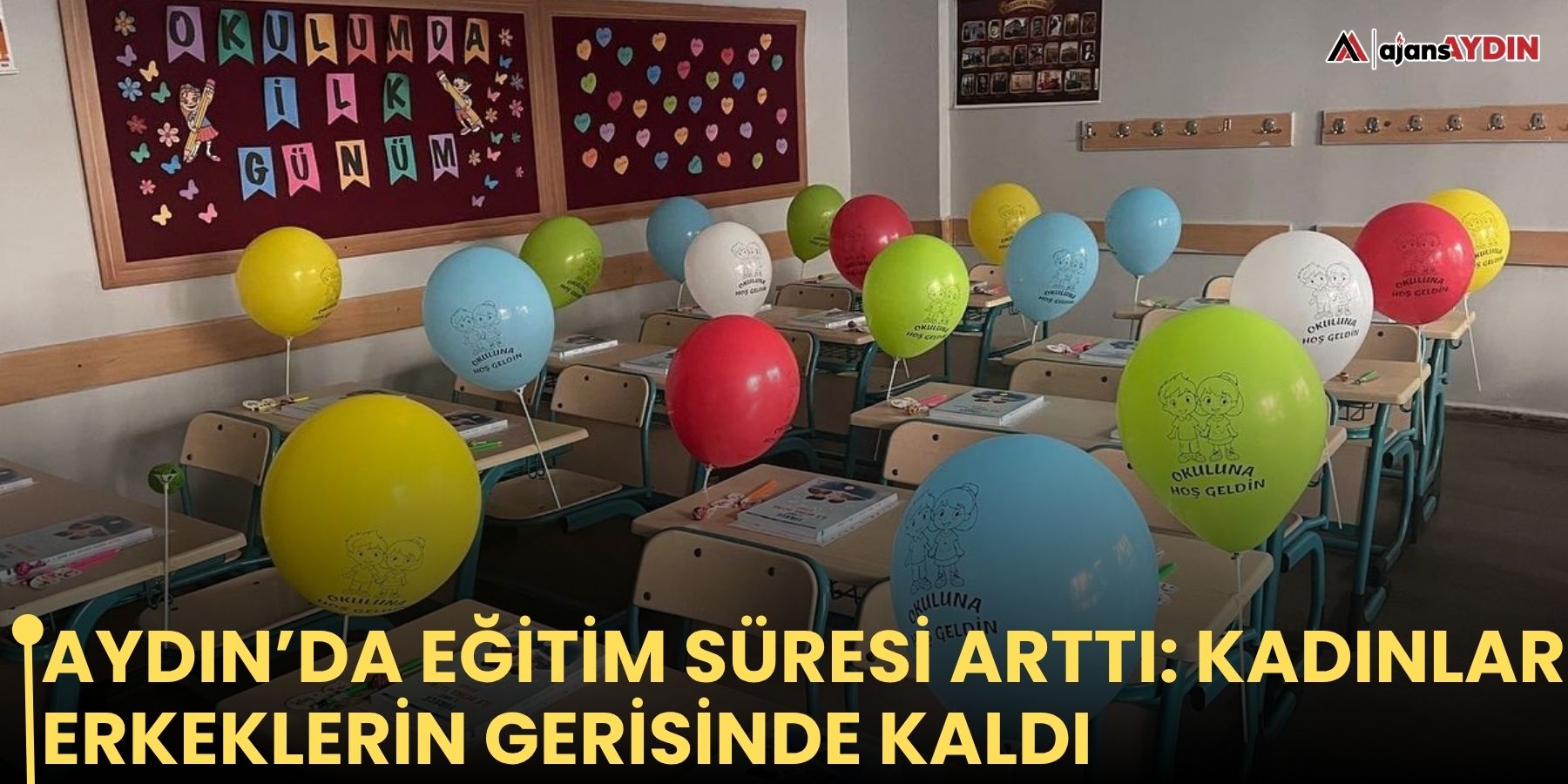 Aydın’da eğitim süresi arttı: Kadınlar erkeklerin gerisinde kaldı