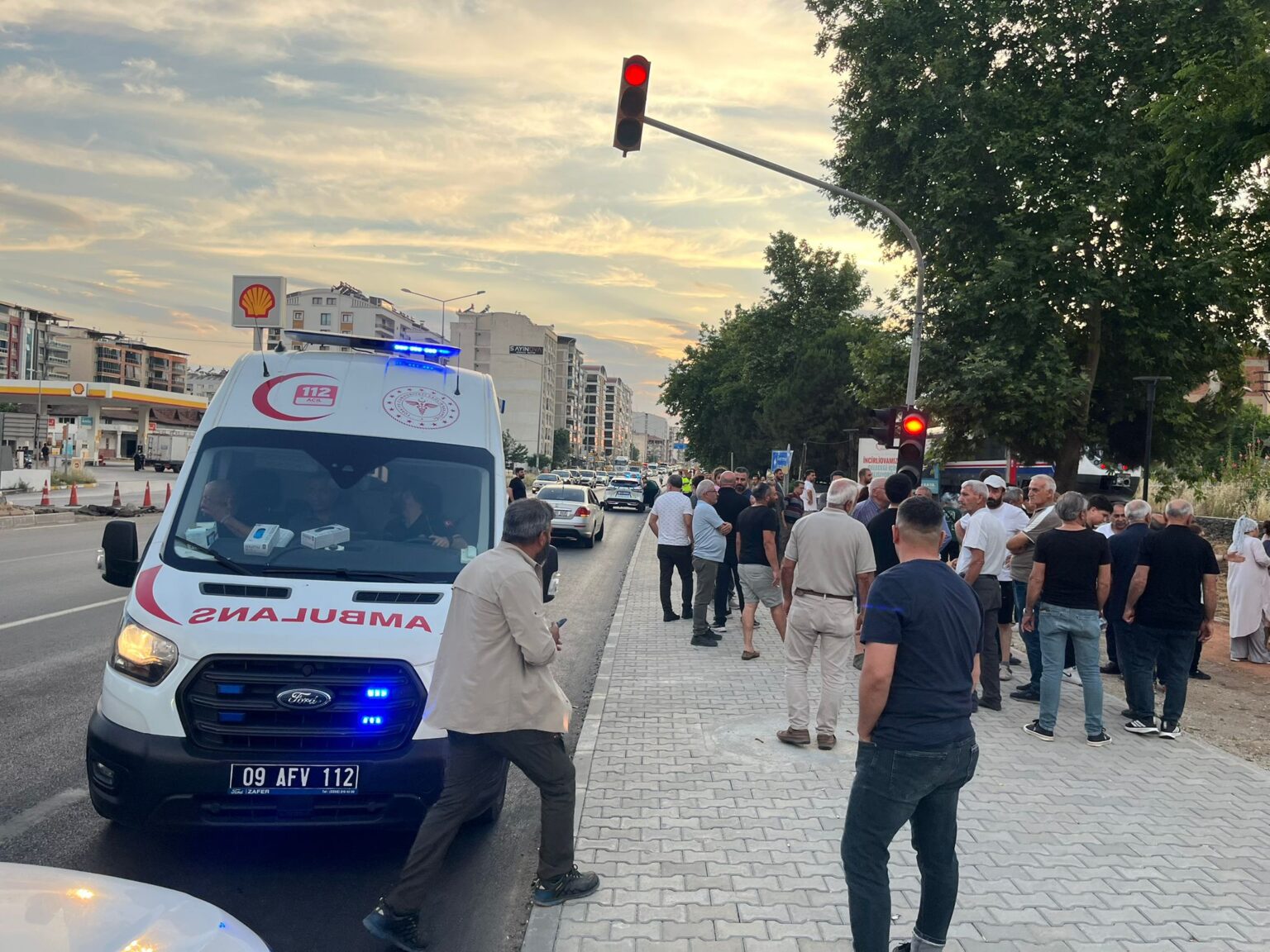 Aydın’da yolcu treninin çarptığı kadın ağır yaralandı