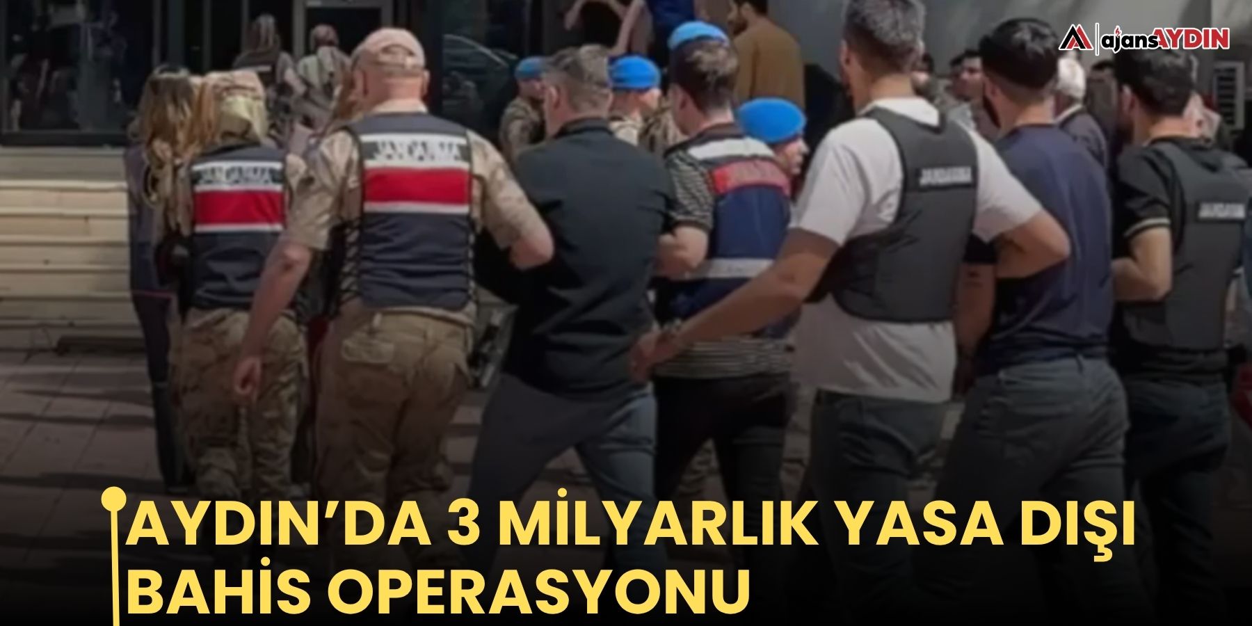Aydın’da 3 milyarlık yasa dışı bahis operasyonu