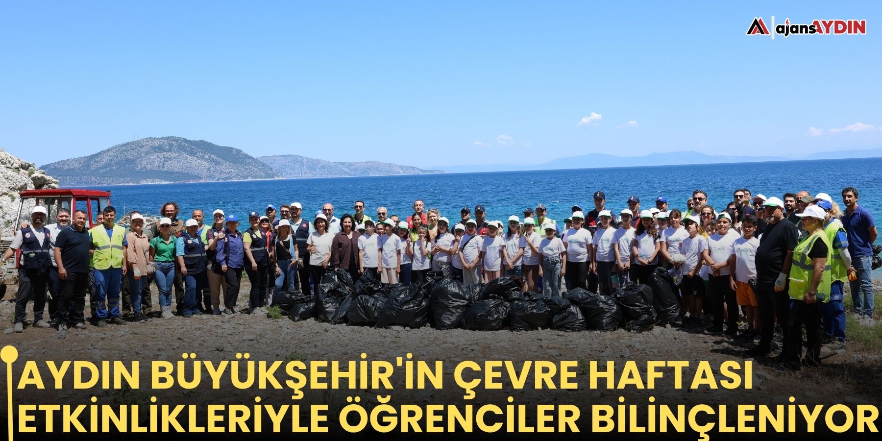 Aydın Büyükşehir'in Çevre Haftası etkinlikleriyle öğrenciler bilinçleniyor