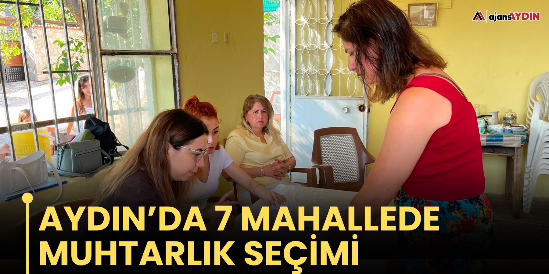 Aydın’da 7 mahallede muhtarlık seçimi
