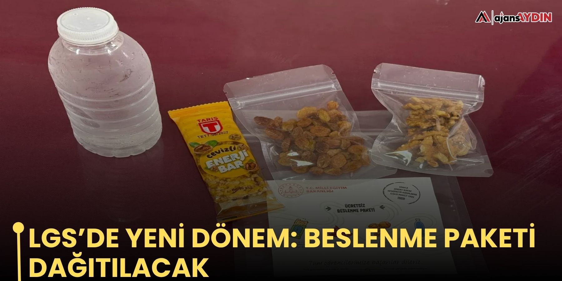 LGS’de yeni dönem: Beslenme paketi dağıtılacak