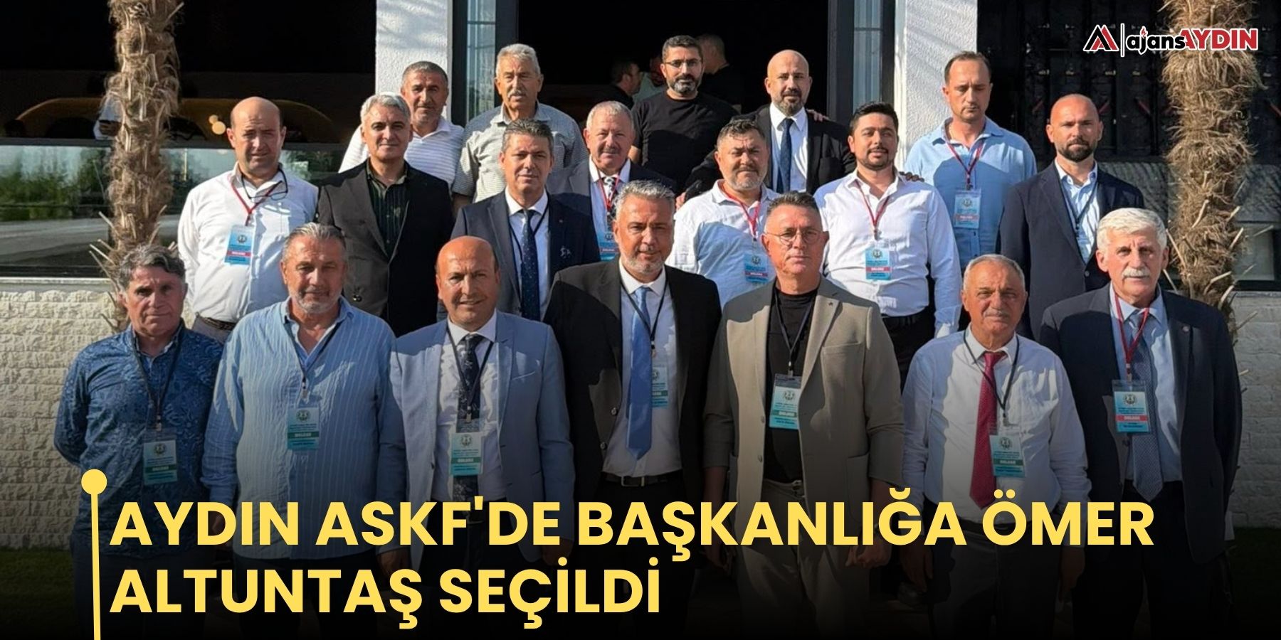 Aydın ASKF'de başkanlığa Ömer Altuntaş seçildi