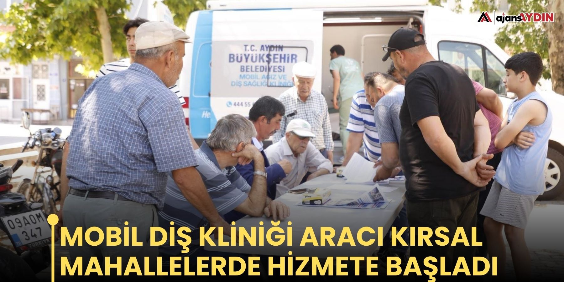 Mobil Diş Kliniği Aracı kırsal mahallelerde hizmete başladı