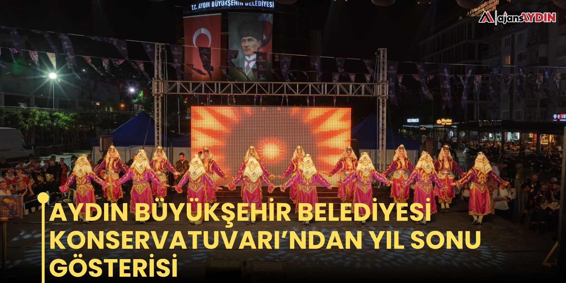 Aydın Büyükşehir Belediyesi Konservatuvarı’ndan yıl sonu gösterisi