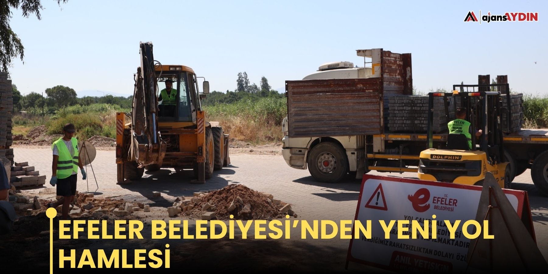 Efeler Belediyesi’nden yeni yol hamlesi