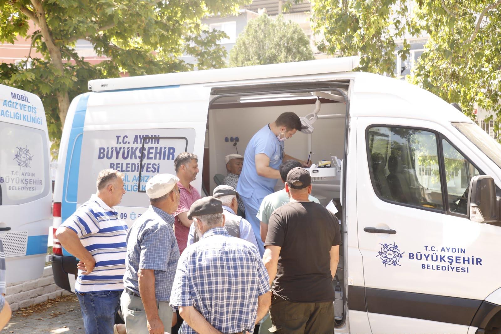 MOBİL DİŞ KLİNİKLERİ KIRSAL MAHALLELERDE HİZMETE BAŞLADI