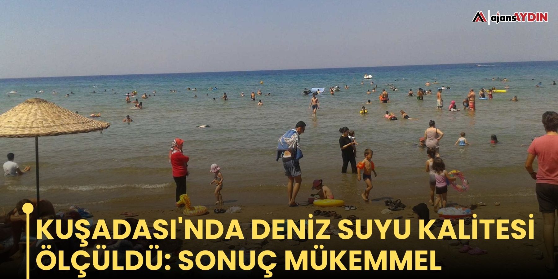 Kuşadası'nda deniz suyu kalitesi ölçüldü: sonuç mükemmel