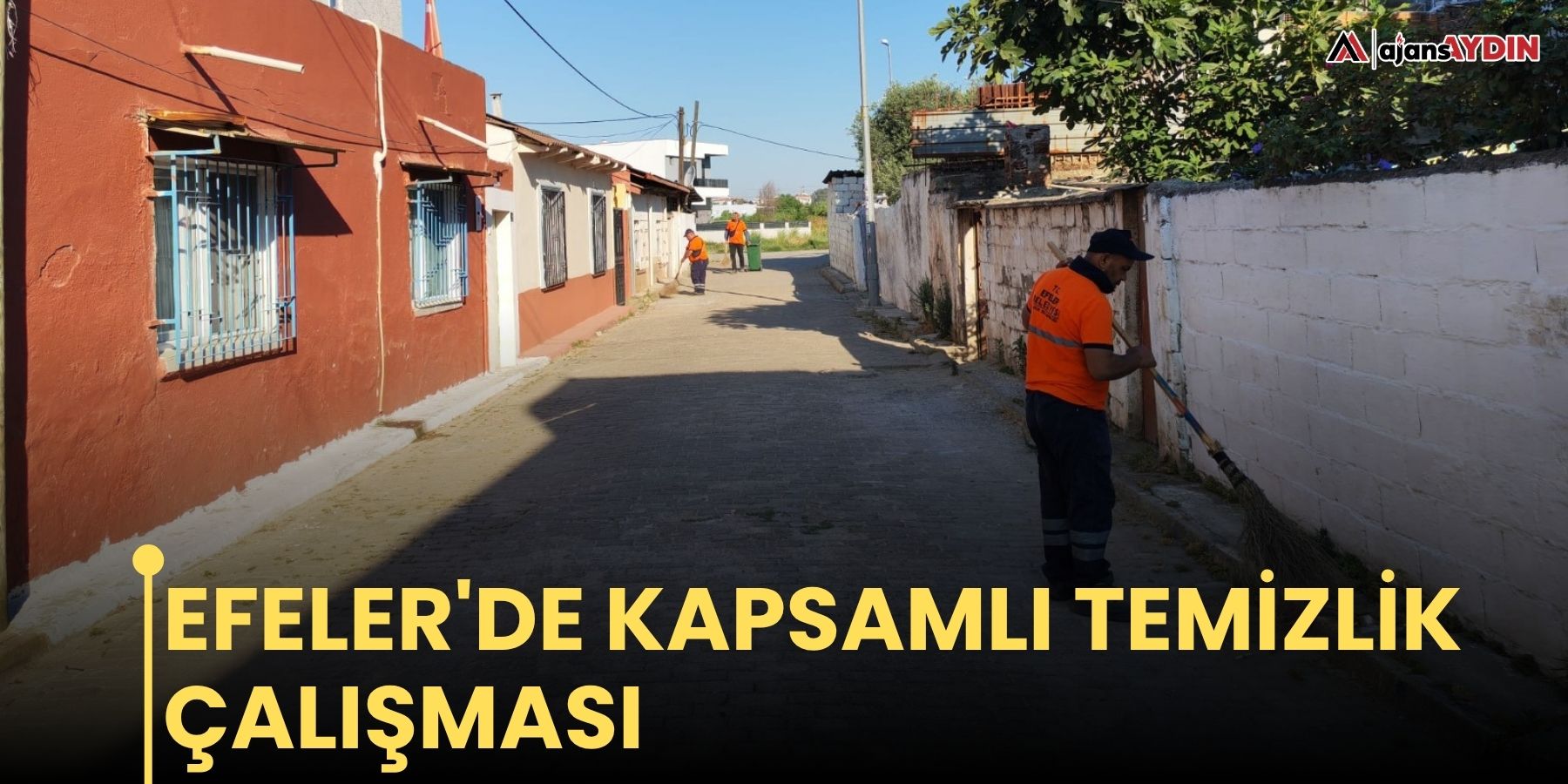 Efeler'de kapsamlı temizlik çalışması