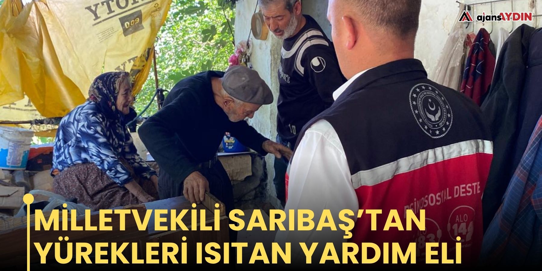 Milletvekili Sarıbaş’tan yürekleri ısıtan yardım eli
