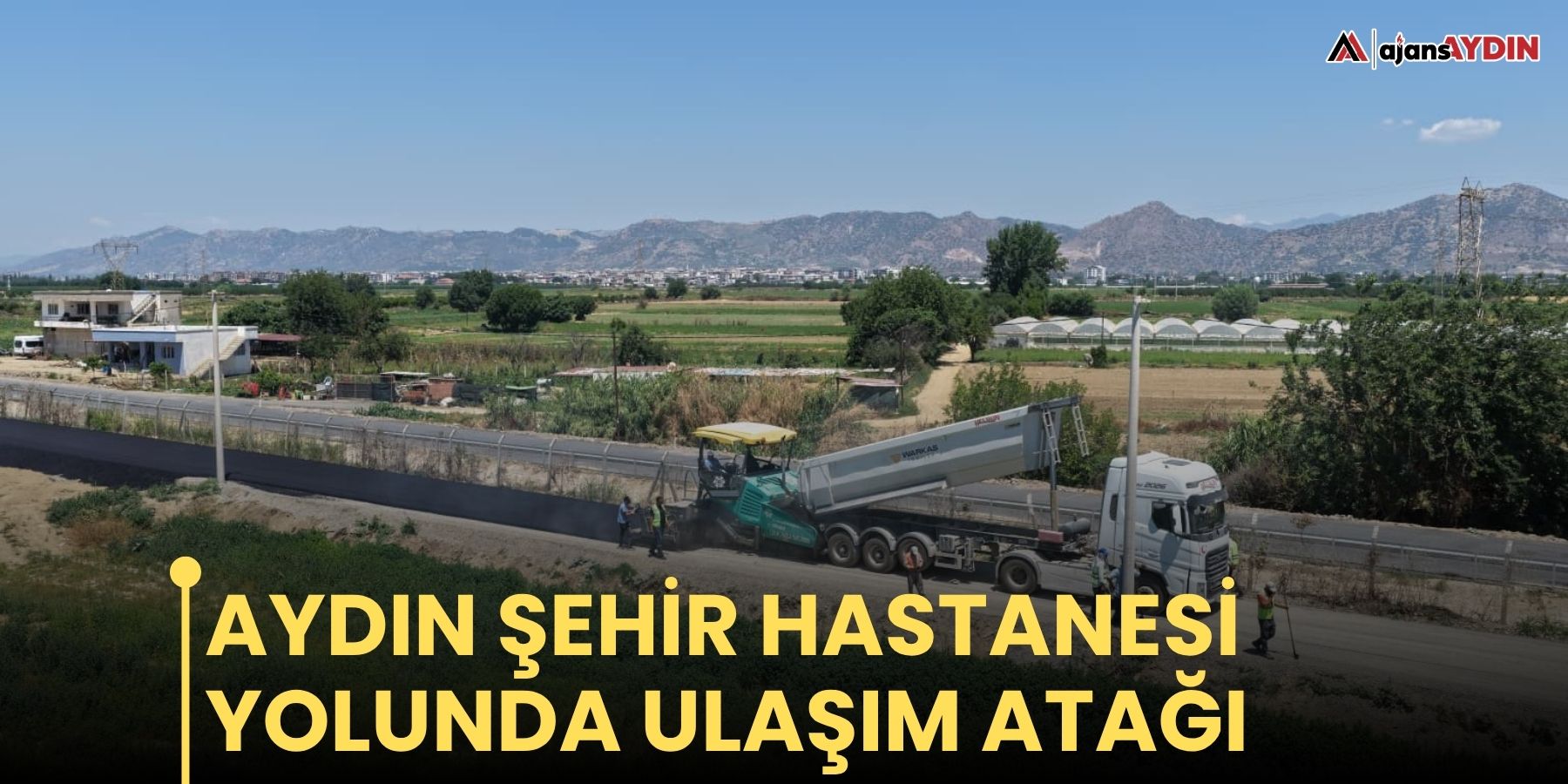 Aydın Şehir Hastanesi yolunda ulaşım atağı