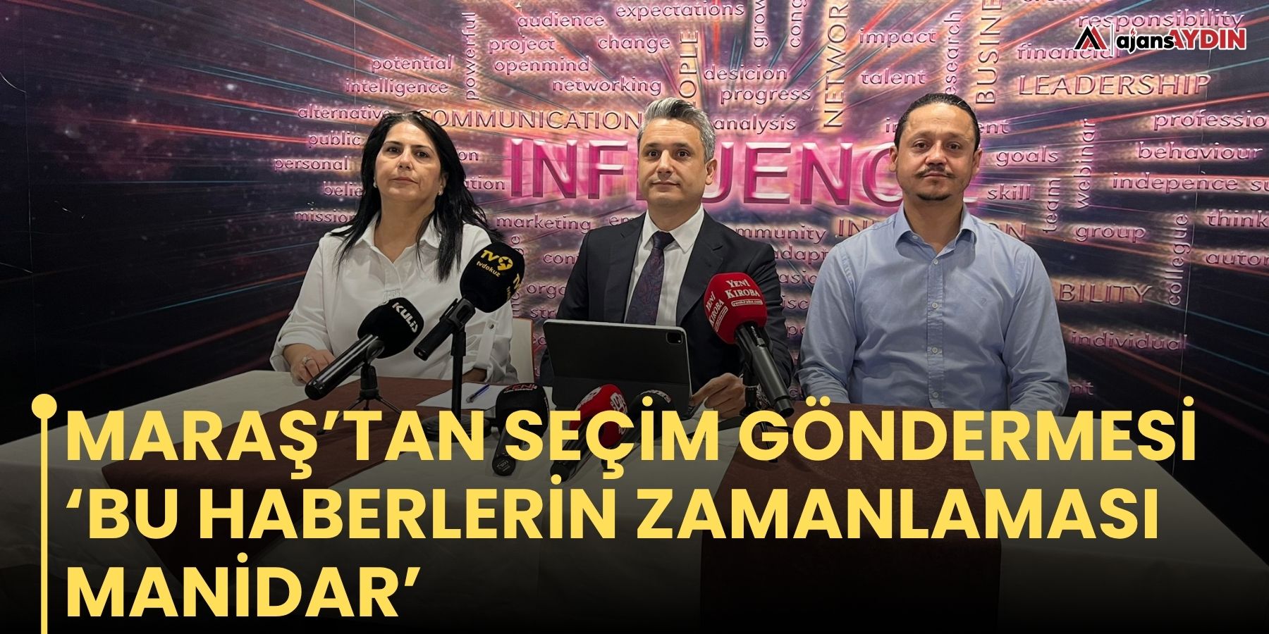 Maraş’tan seçim göndermesi    ‘Bu haberlerin zamanlaması manidar’
