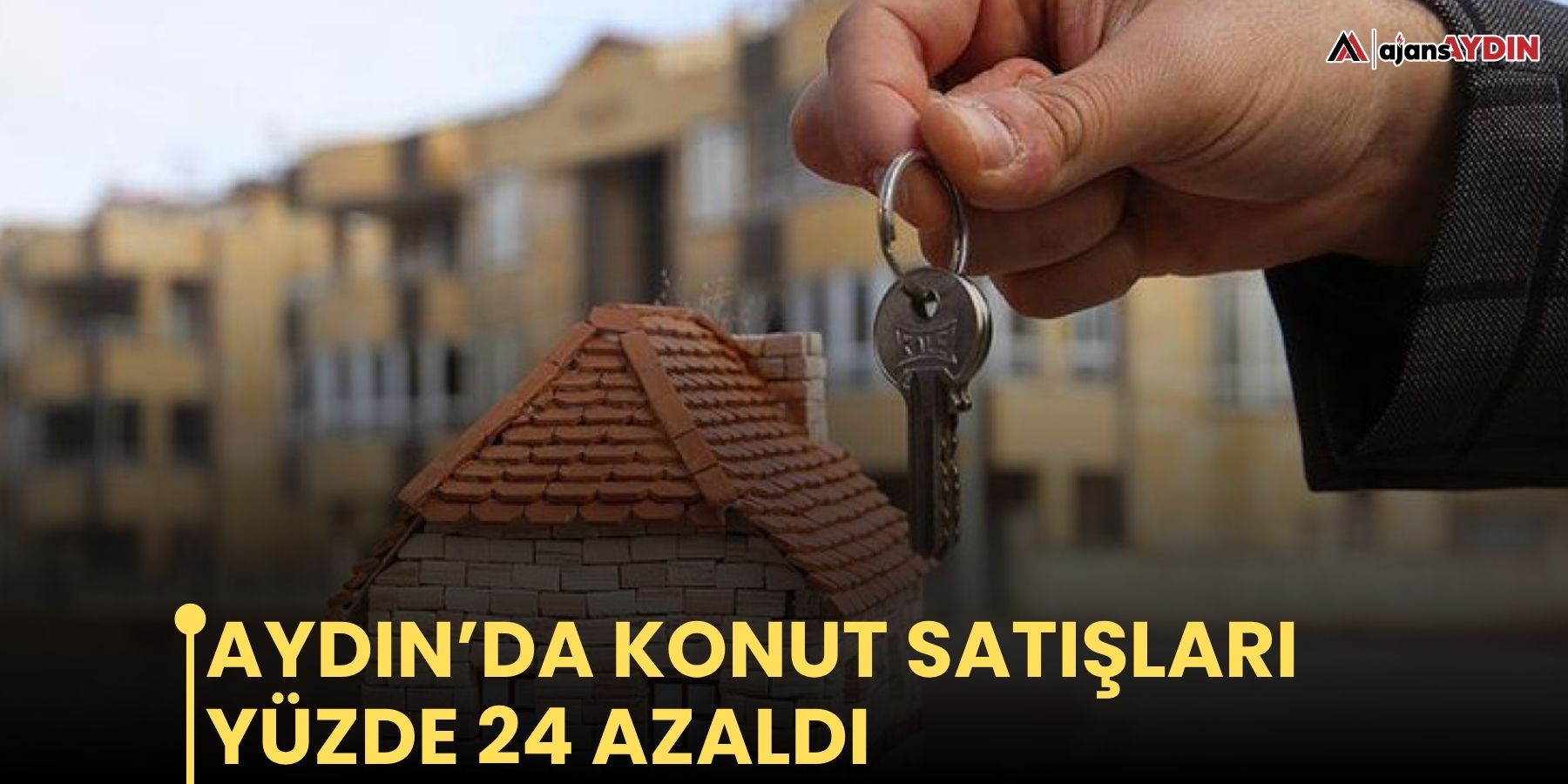 Aydın’da konut satışları yüzde 24 azaldı