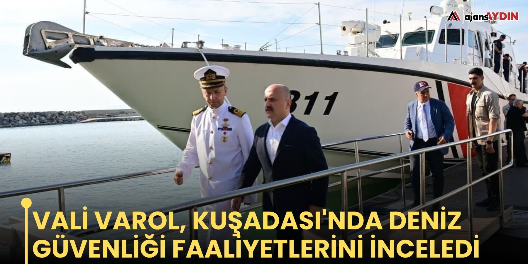 Vali Varol, Kuşadası'nda deniz güvenliği faaliyetlerini inceledi