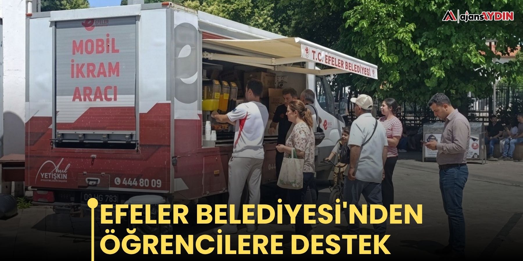 Efeler Belediyesi'nden öğrencilere destek
