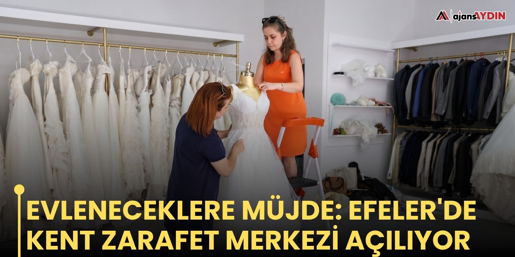 Evleneceklere müjde: Efeler'de Kent Zarafet Merkezi açılıyor