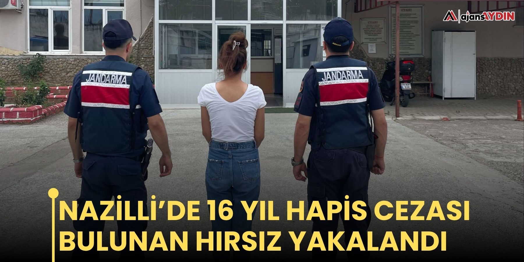 Nazilli’de 16 yıl hapis cezası bulunan hırsız yakalandı