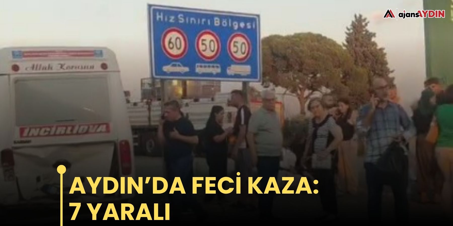 Aydın'da feci kaza: 7 yaralı