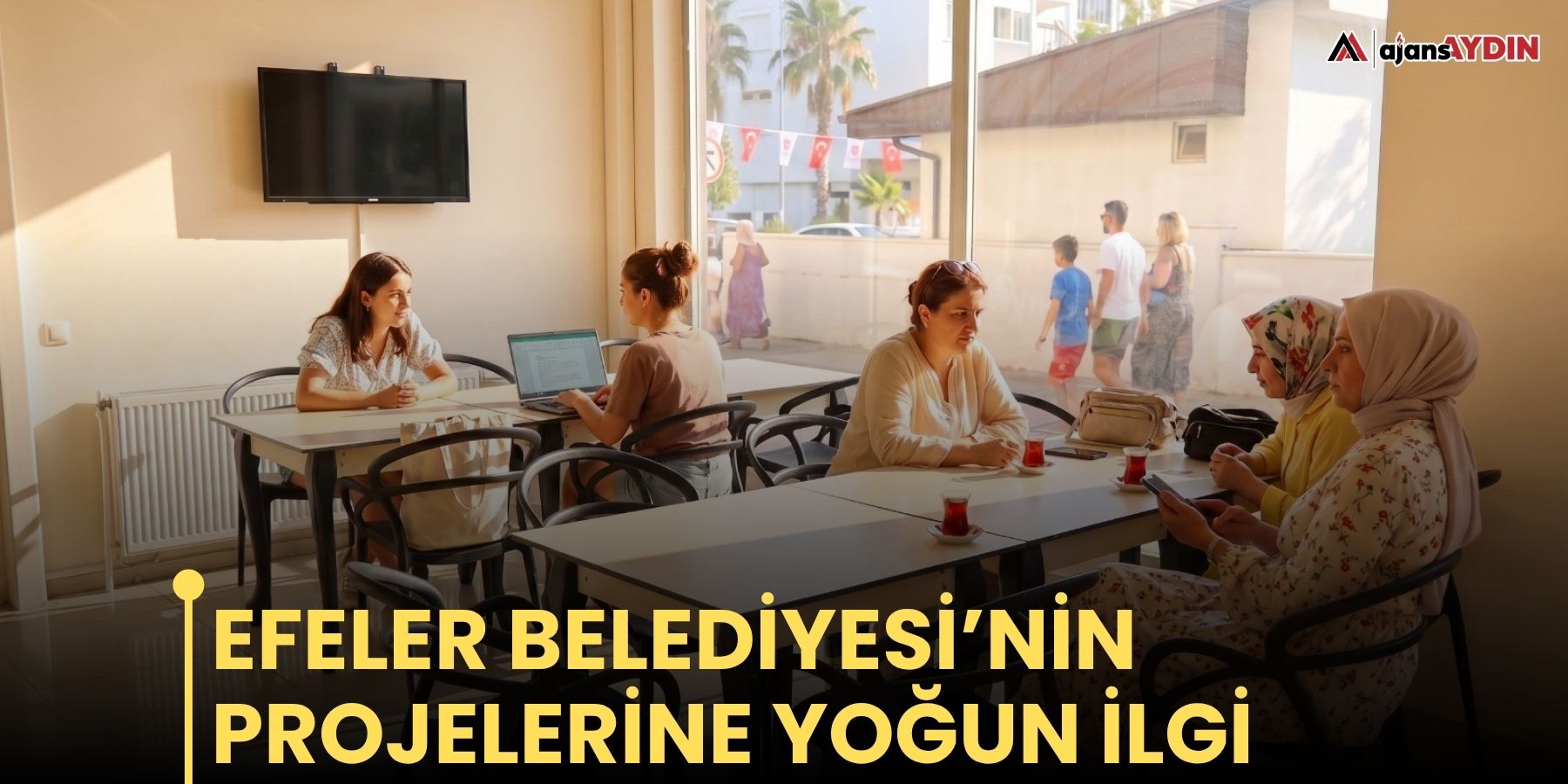 Efeler Belediyesi’nin  projelerine yoğun ilgi