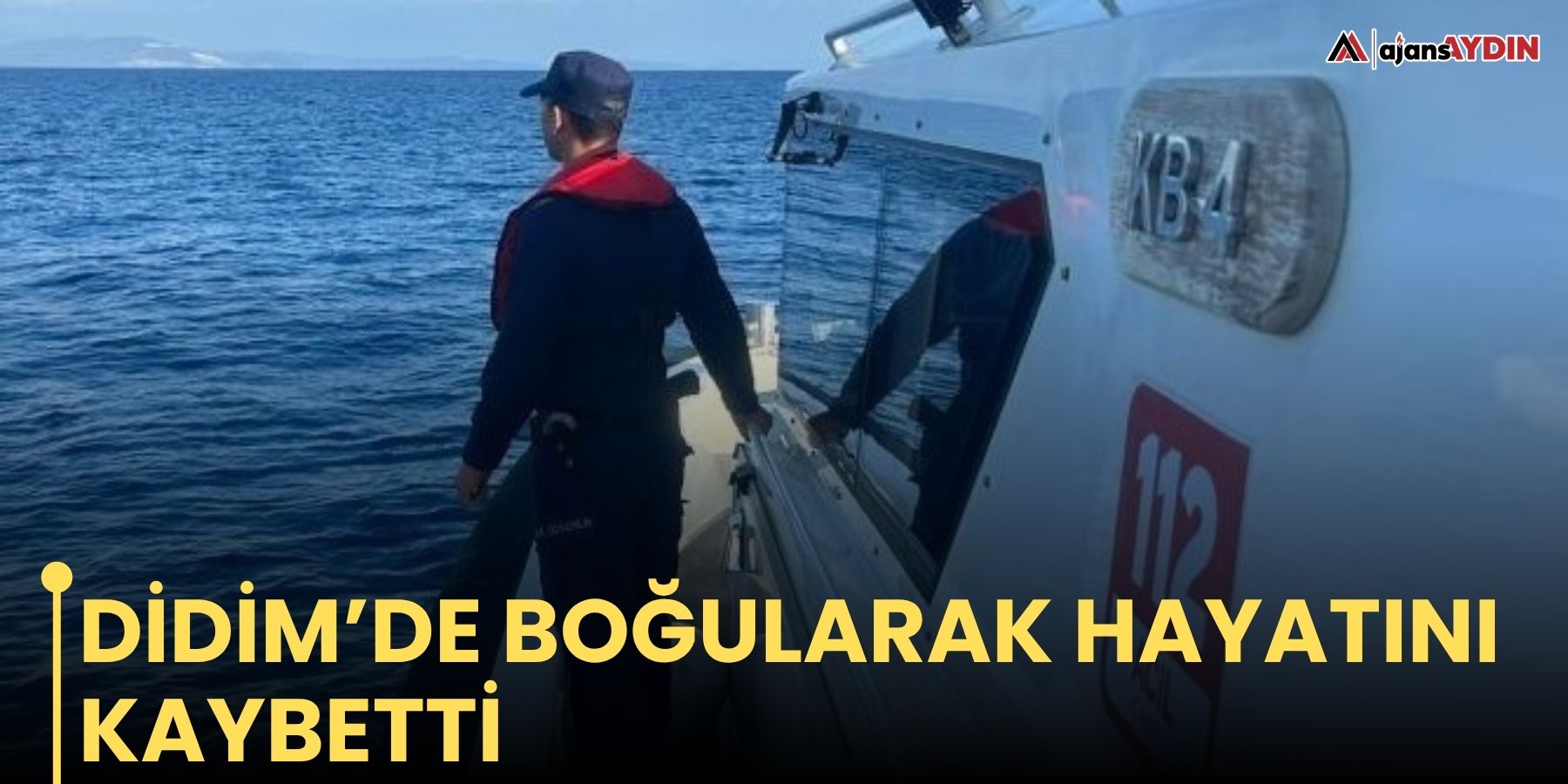 Didim’de boğularak hayatını kaybetti