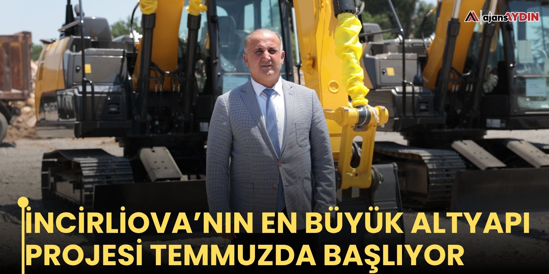 İncirliova’nın En Büyük Altyapı Projesi Temmuzda Başlıyor