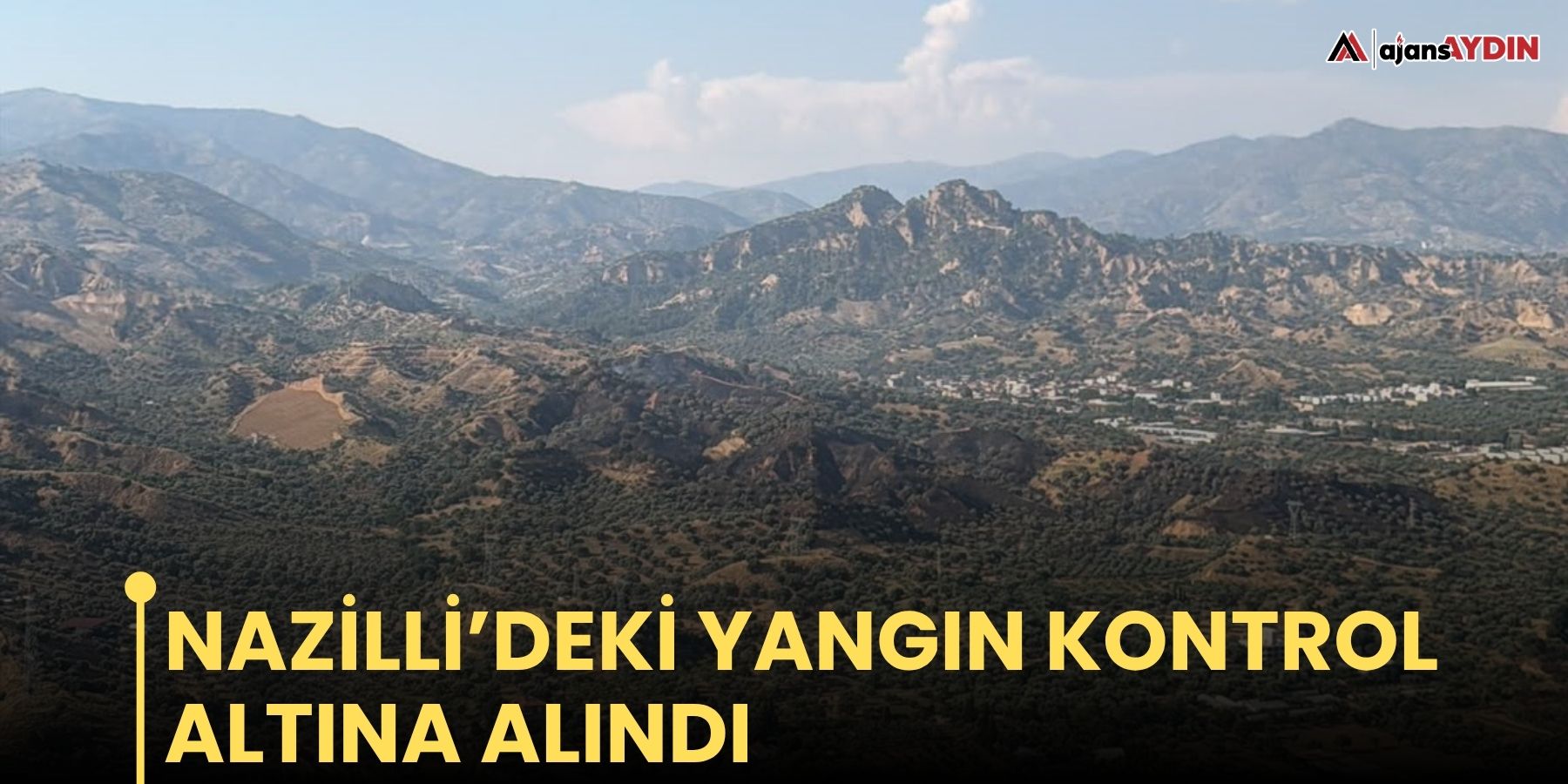 Nazilli’deki  yangın kontrol altına alındı