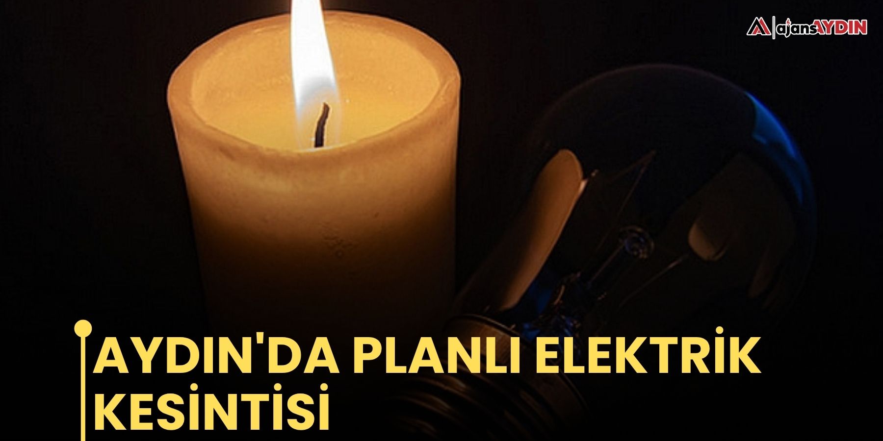 Aydın'da planlı elektrik kesintisi