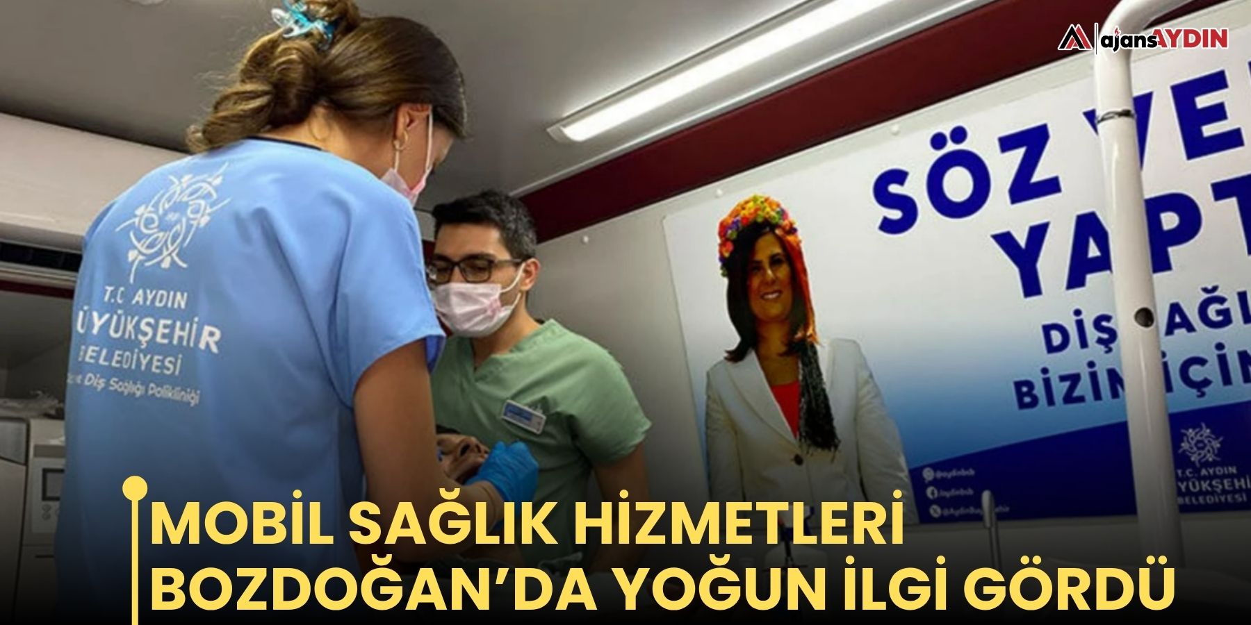Mobil Sağlık Hizmetleri Bozdoğan’da yoğun ilgi gördü