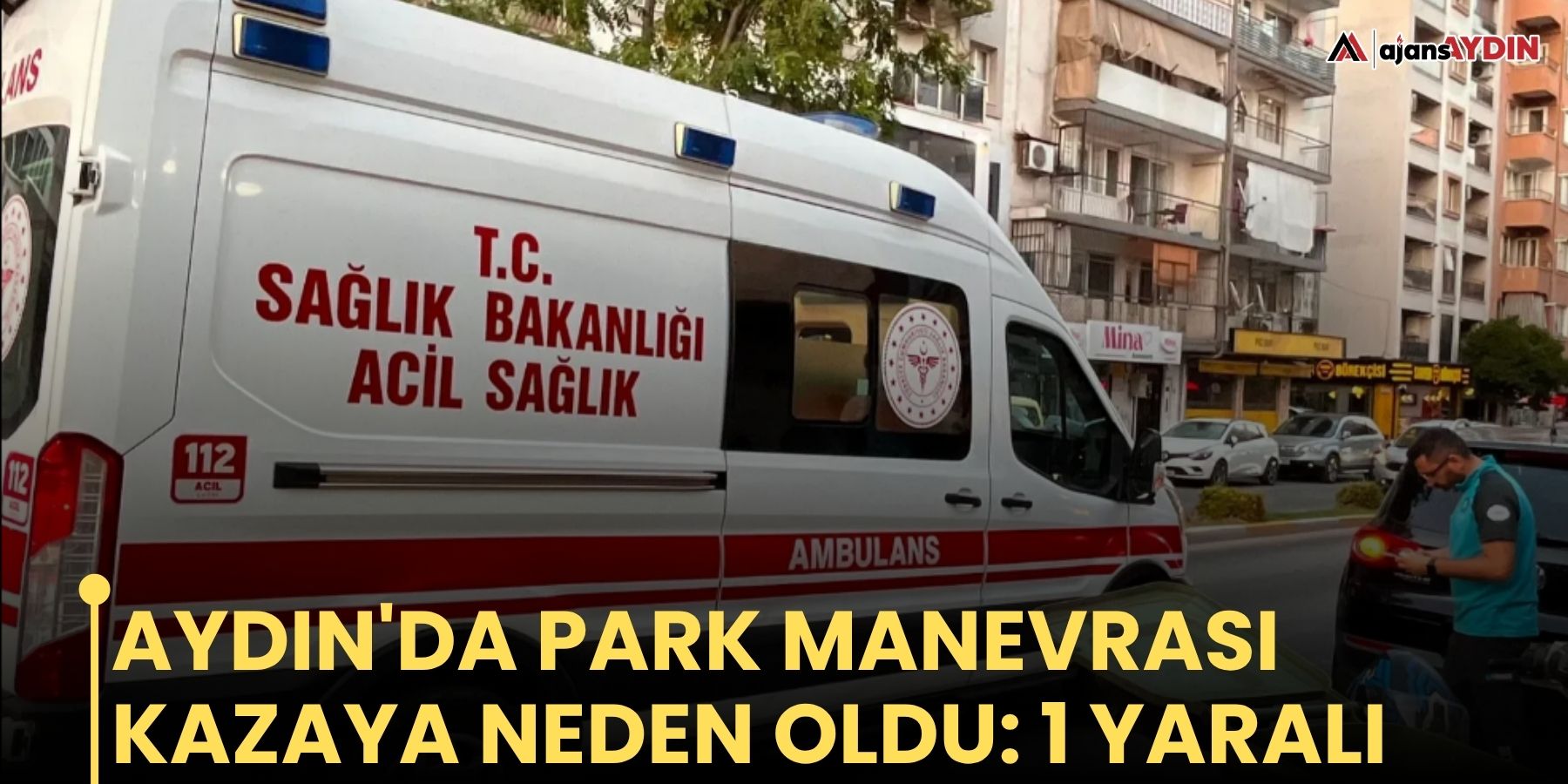 Aydın'da park manevrası kazaya neden oldu: 1 yaralı