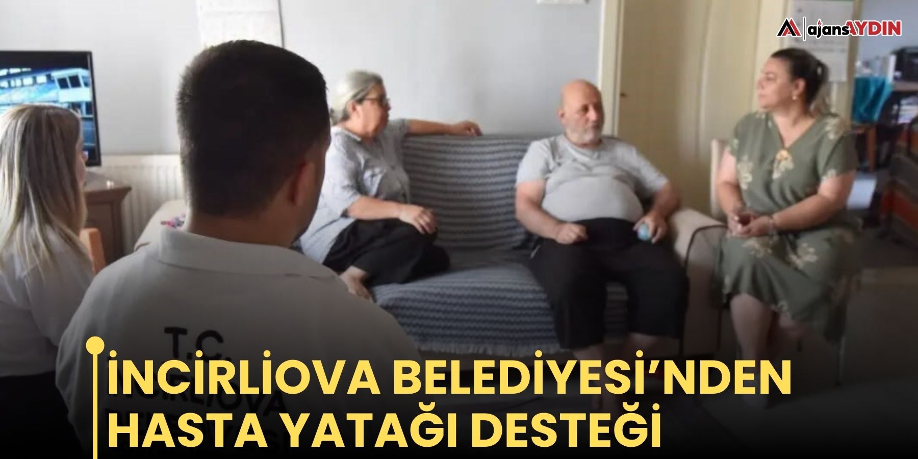 İncirliova Belediyesi’nden hasta yatağı desteği