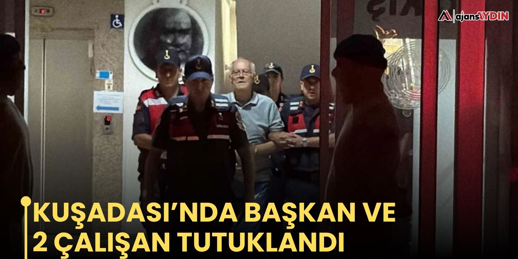 Kuşadası’nda başkan ve 2 çalışan tutuklandı