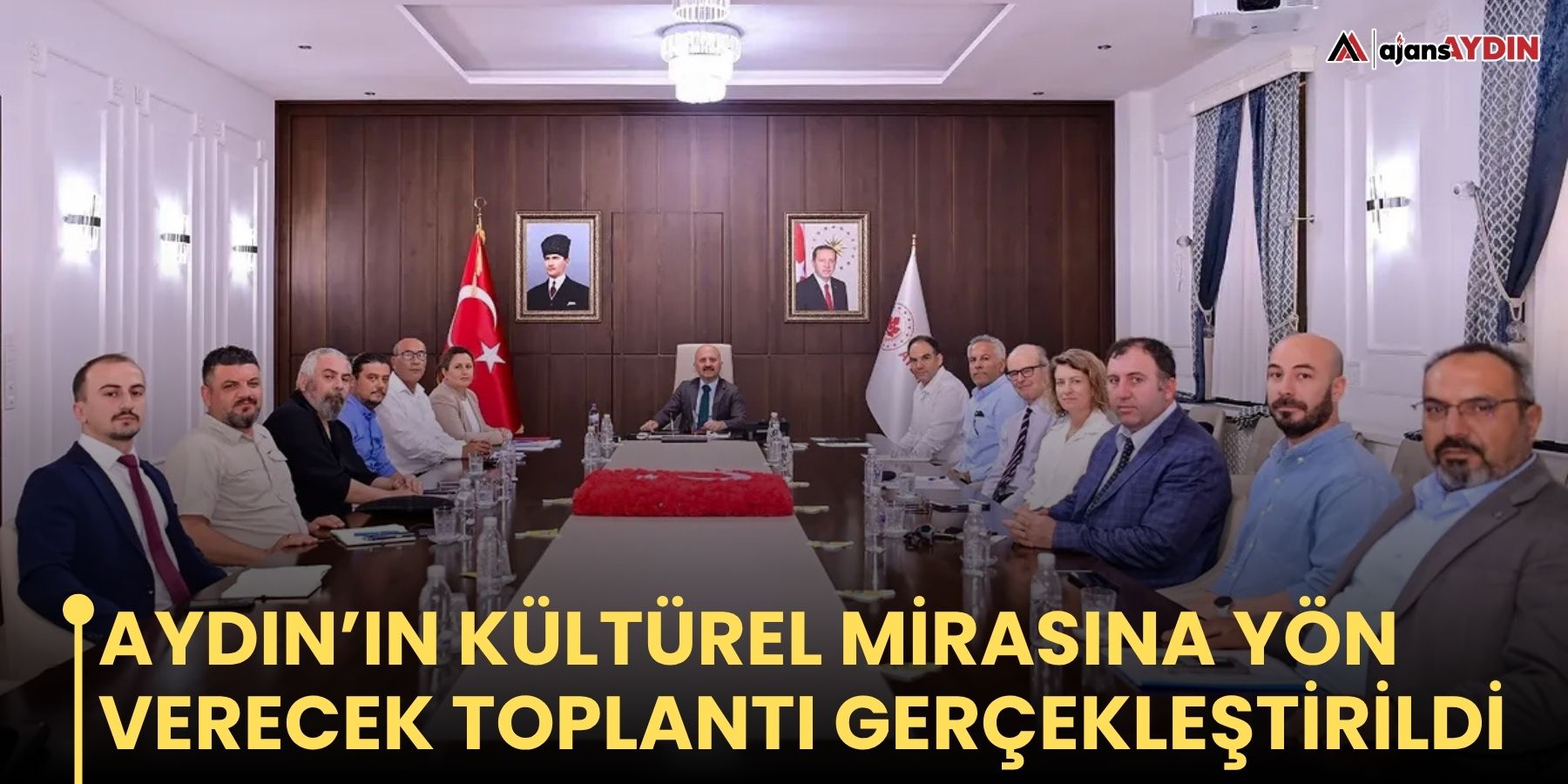 Aydın’ın kültürel mirasına yön verecek toplantı gerçekleştirildi