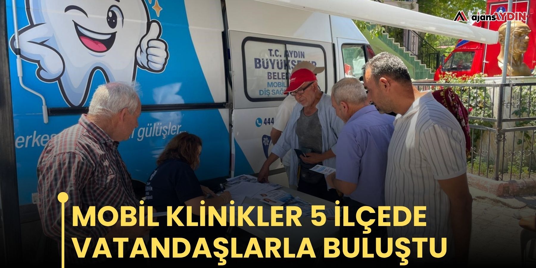 Mobil klinikler 5 ilçede vatandaşlarla buluştu