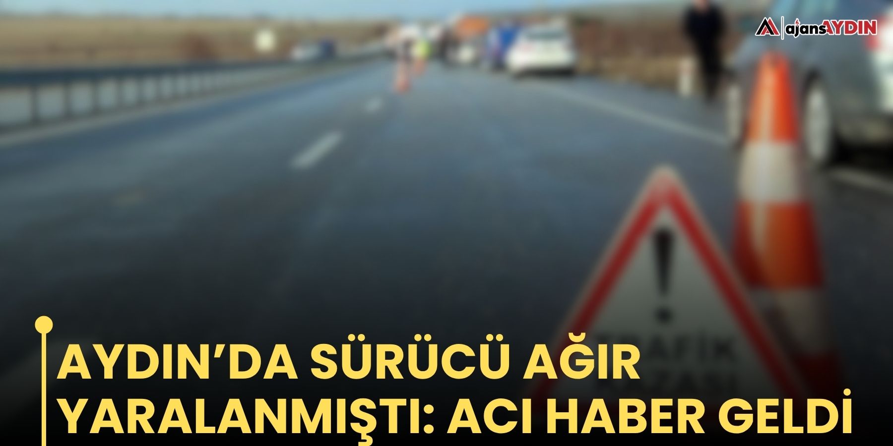 Aydın’da sürücü ağır yaralanmıştı: acı haber geldi