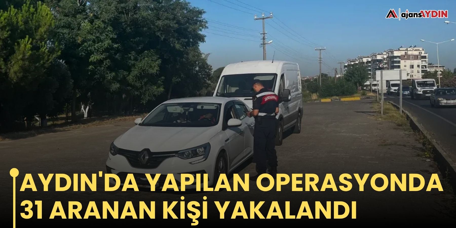 Aydın'da yapılan operasyonda 31 aranan kişi yakalandı