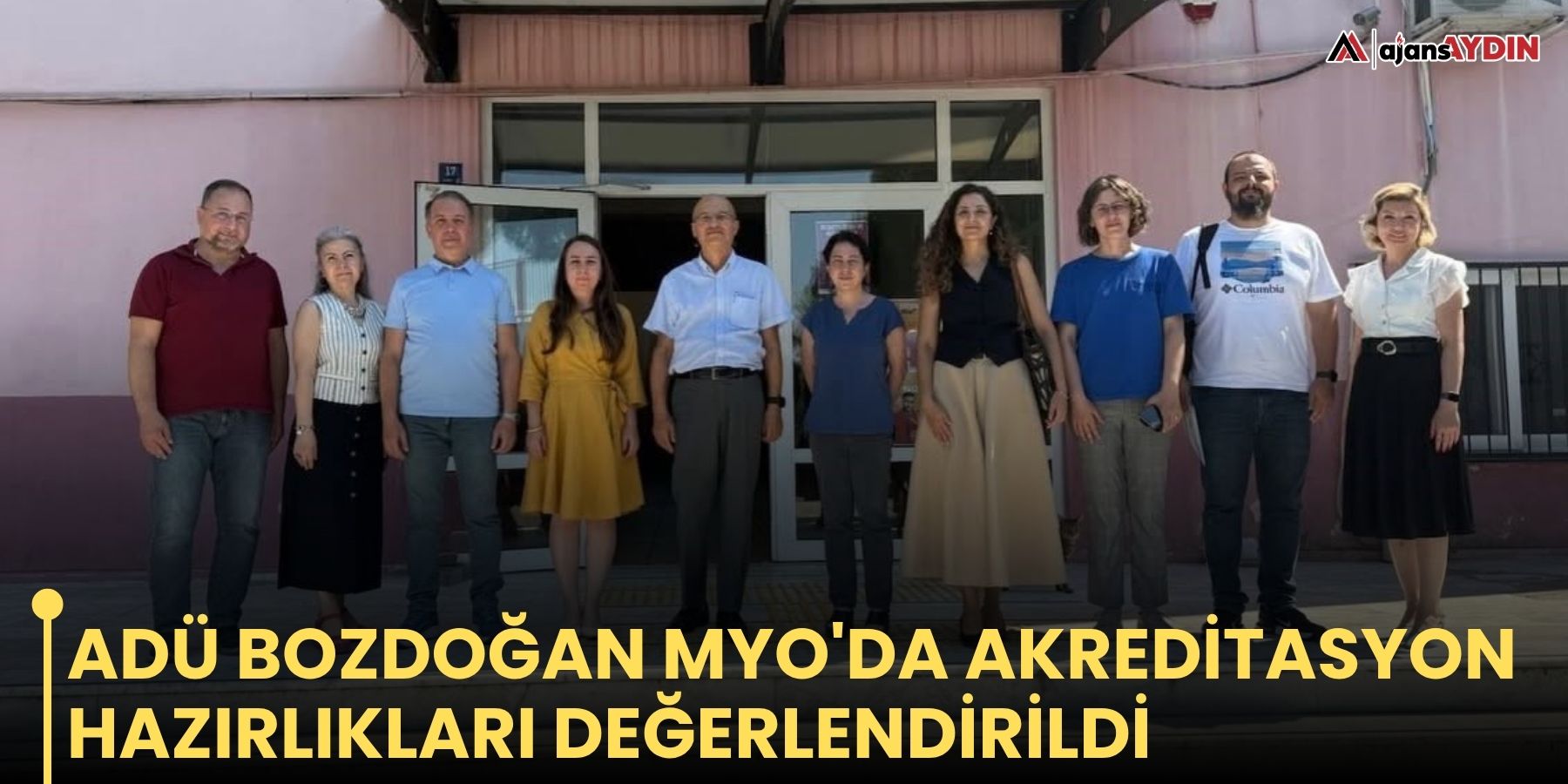 ADÜ Bozdoğan MYO'da akreditasyon hazırlıkları değerlendirildi
