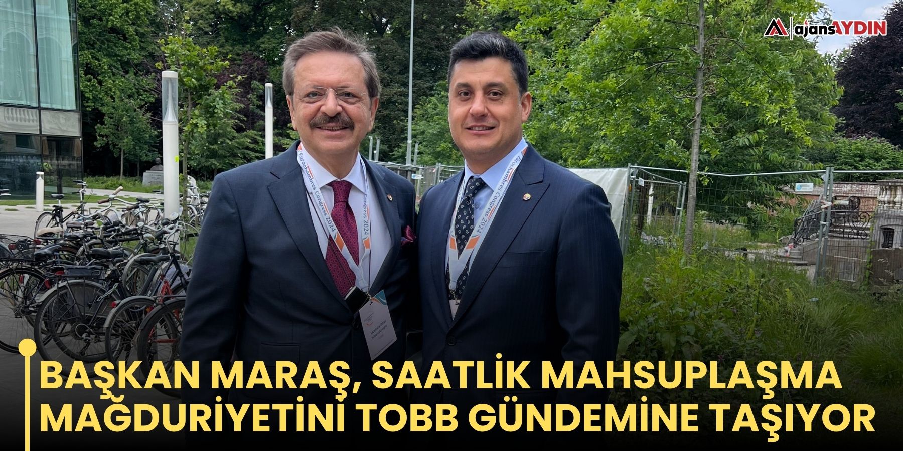 Başkan Maraş, saatlik mahsuplaşma mağduriyetini TOBB gündemine taşıyor