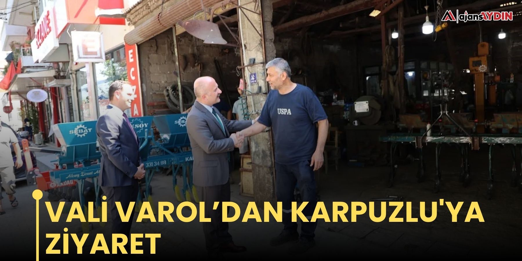 Vali Varol’dan Karpuzlu'ya ziyaret