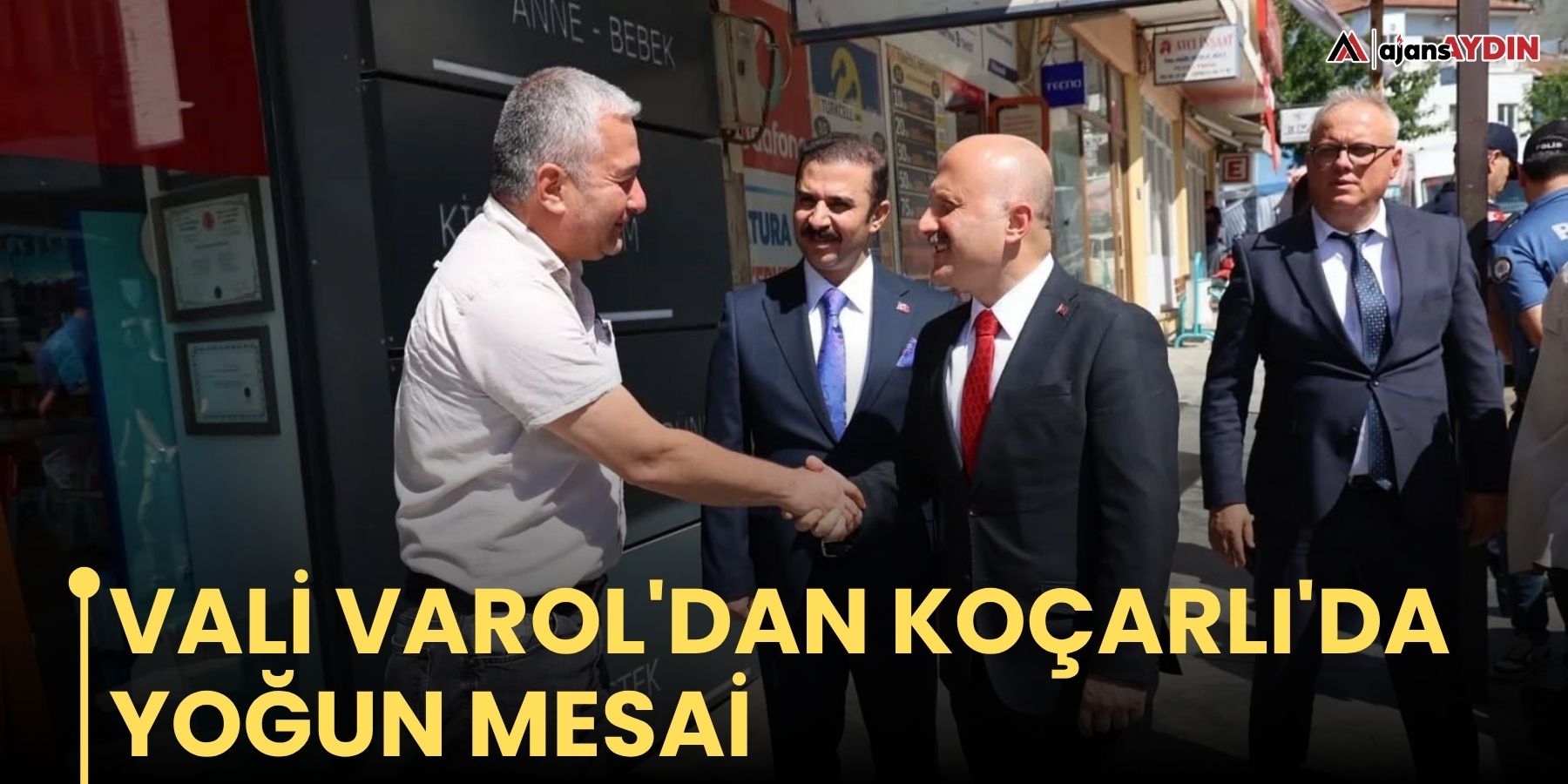 Vali Varol'dan Koçarlı'da yoğun mesai