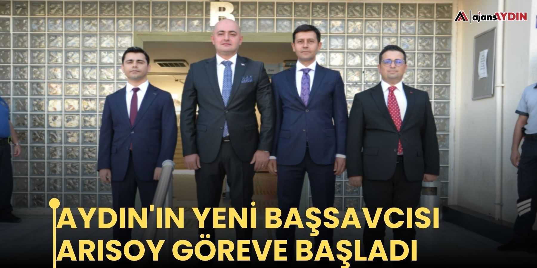 Aydın'ın yeni başsavcısı Arısoy göreve başladı